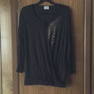 Cult class black blouse